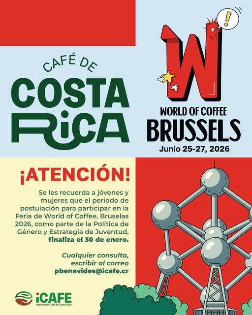 Postulaciones World of Coffee — Bruselas 2026